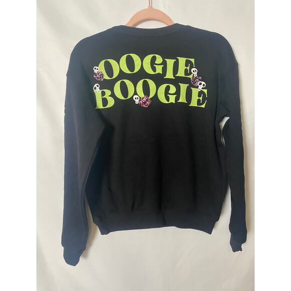 Disney Nightmare Before Christmas Oogie Boogie "Roll The Dice" Sweatshirt XS - Picture 2 of 7